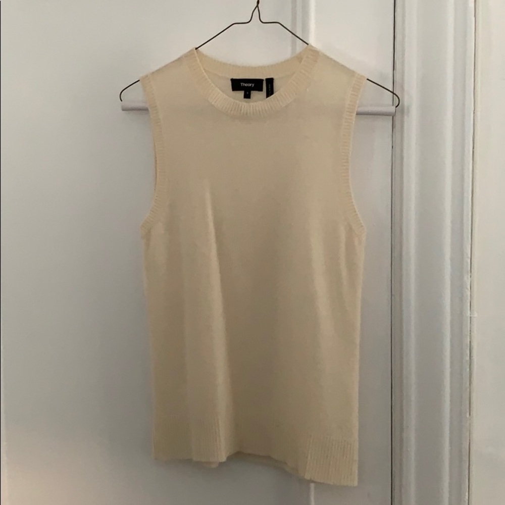 Cream Theory Cashmere Sweater Tank